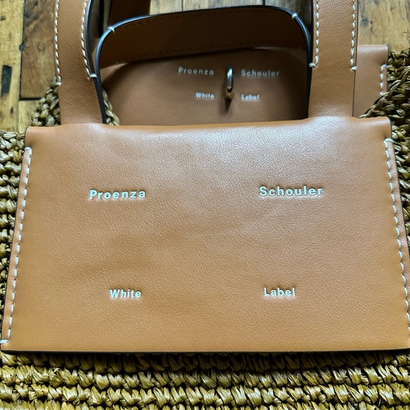 Proenza Schouler White Label Raffia Tote - Picture 4 of 16